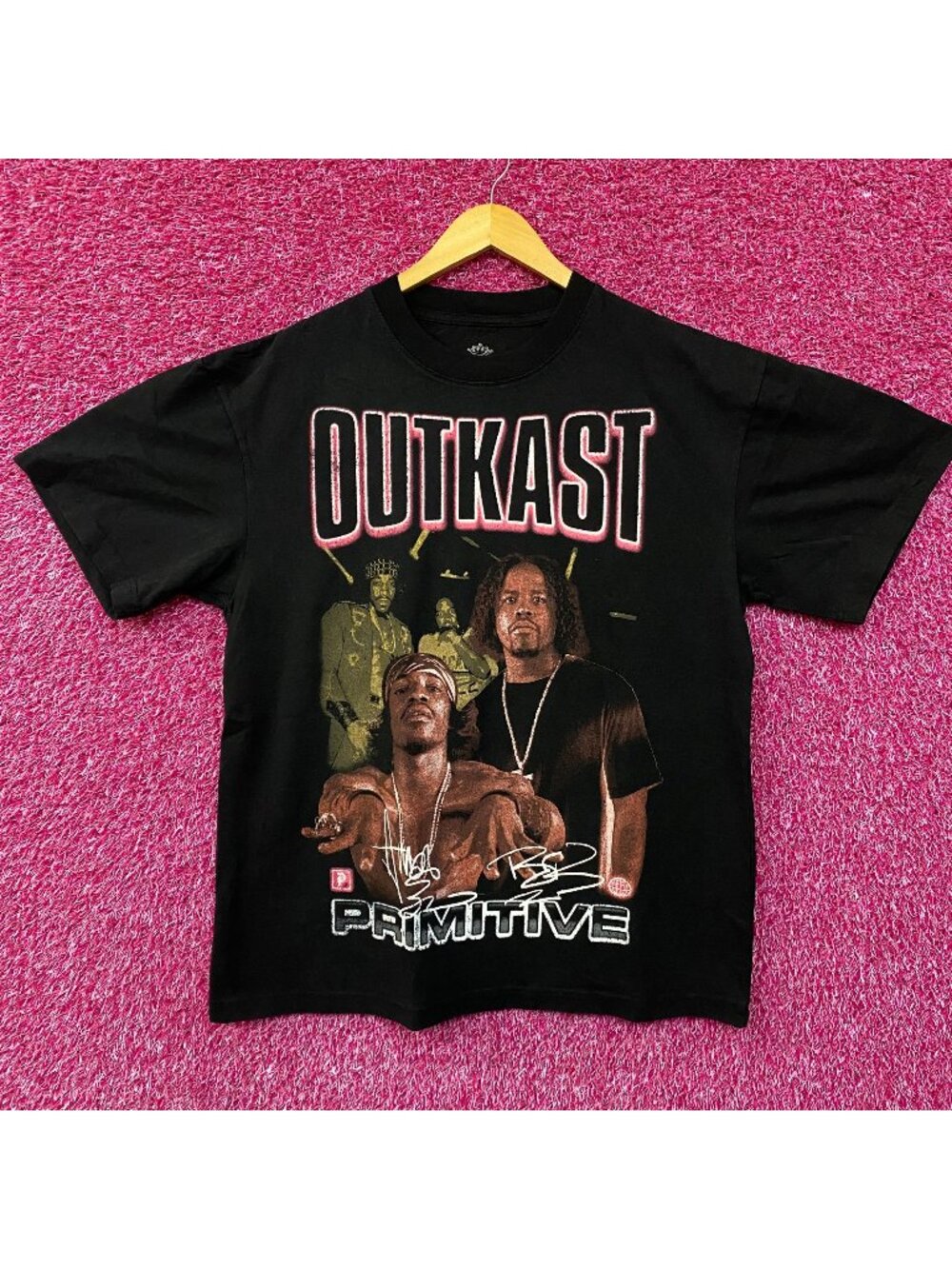 Outkast Primitive Collab Rap Tshirt size Large